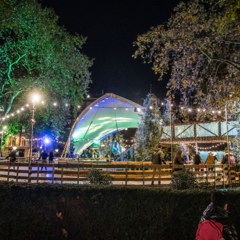 A new ice rink has landed in the West End