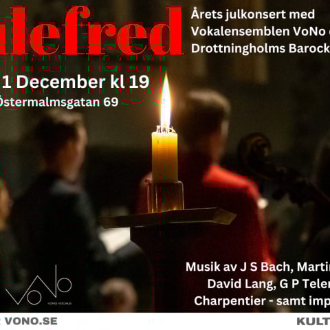 Julefred med VoNo och Drottningholms Barockensemble