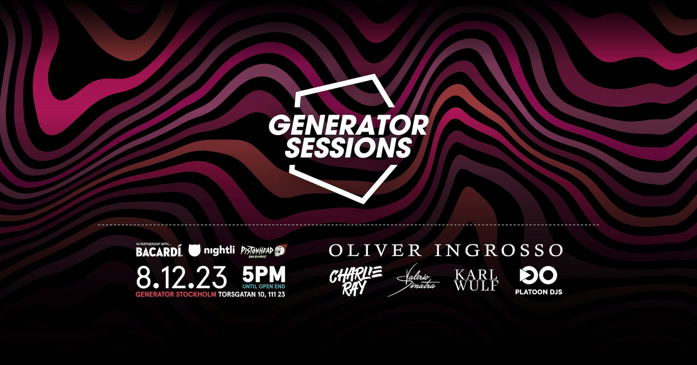 Generator Sessions besöker Stockholm – bjuder in Oliver Ingrosso