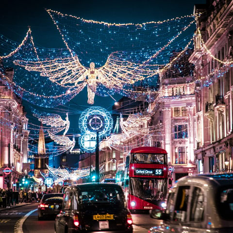 Where to see the best Christmas lights in London
