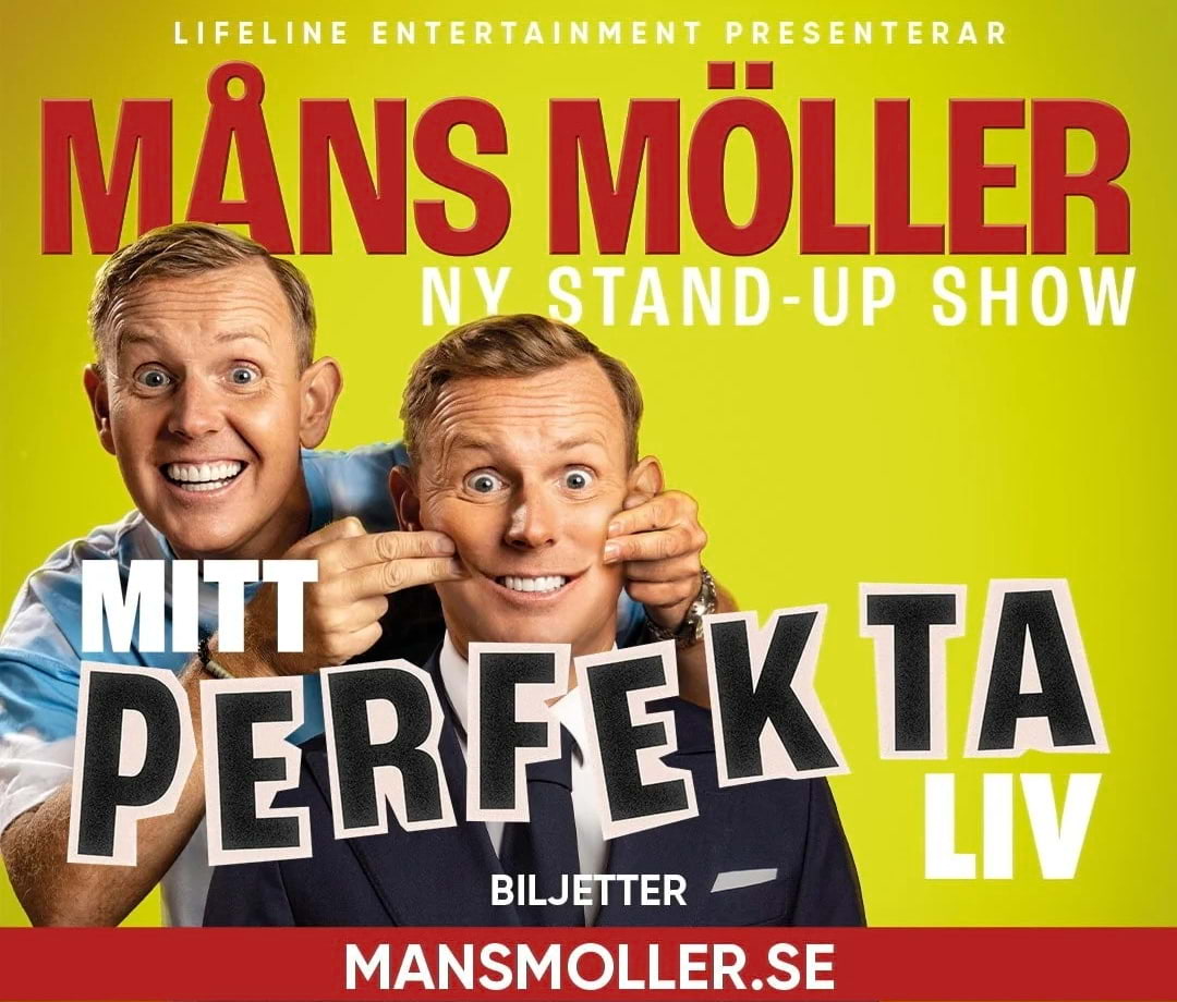 Mitt Perfekta Liv – ny standup med Måns Möller