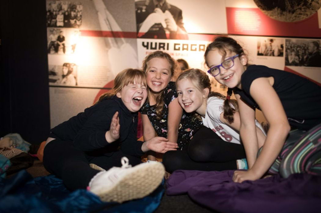 Camp out and explore after hours at the Science Museum