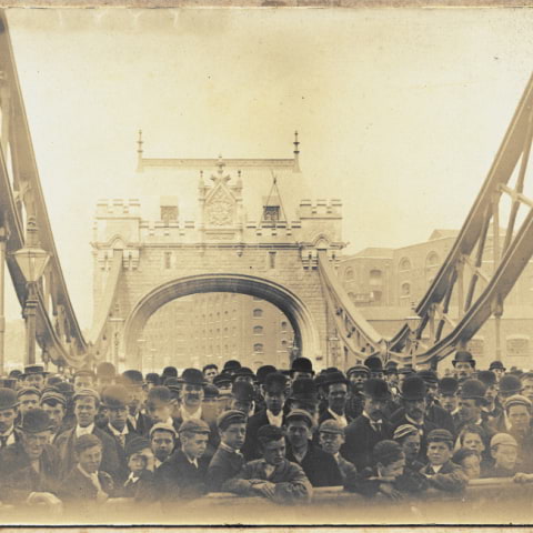 Previously unseen photos of Tower Bridge to be displayed in a new exhibition