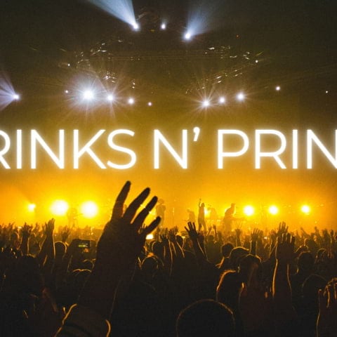 Drinks n' Prints: Kreativ after work med utställning av konsertfoto