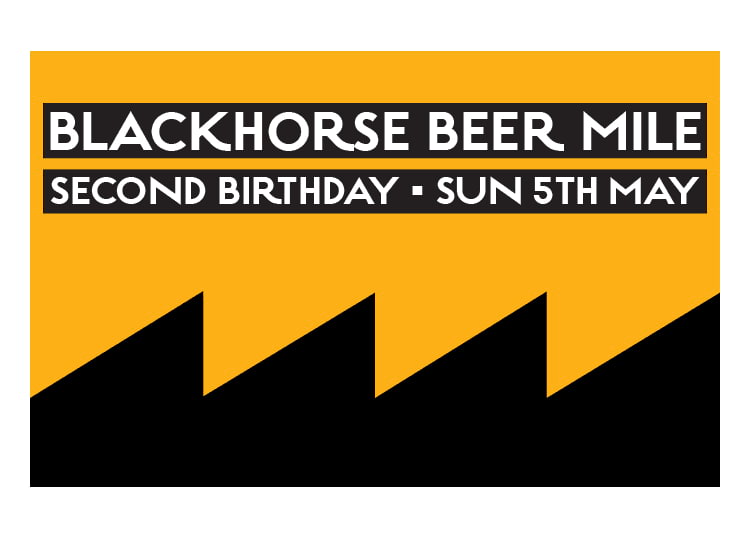 Celebrate Blackhorse Beer Mile's second birthday this bank holiday weekend