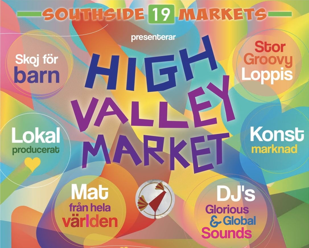 Mångkultur och återbruk på HighValley Market – Händer i helgen