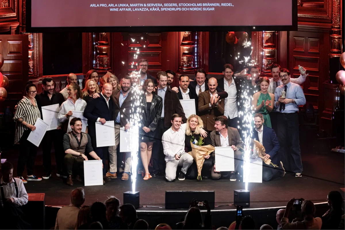 Vinnarna av Svenska Gastronomipriset 2024. Foto: Pressbild