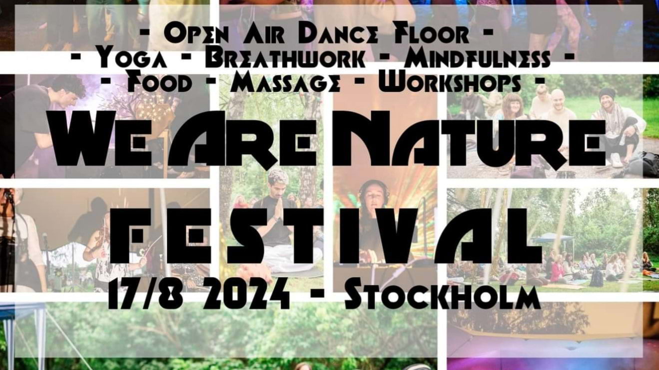 We Are Nature – dans- och yogafestival