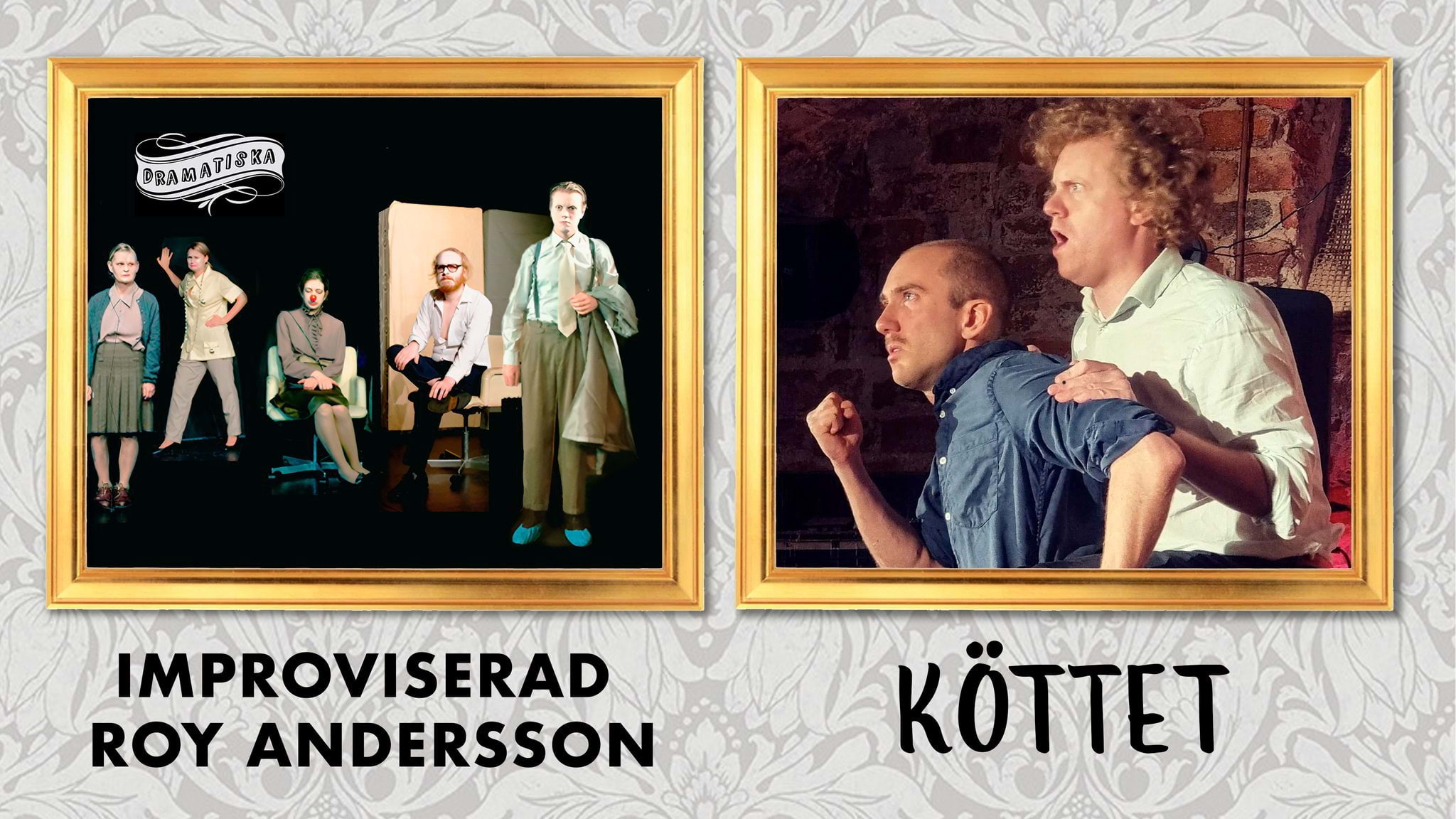 Improviserad Roy Andersson + Köttet på Stockholms improvisationsteater