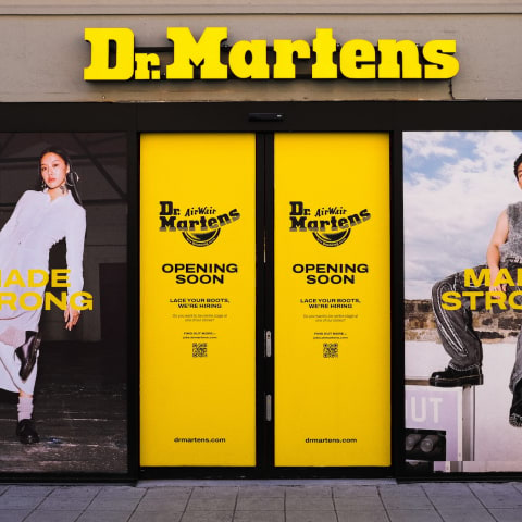 Dr. Martens öppnar butik i Stockholm