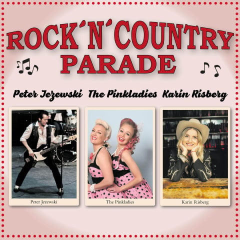 Rock- och countryshow med Peter Jezewski och The Pink Ladies