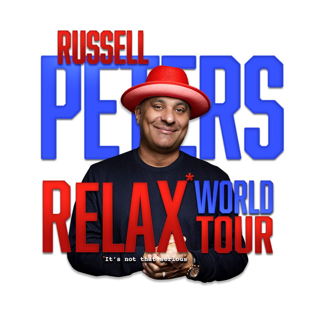 Russell Peters kommer till Stockholm med sin Relax World Tour