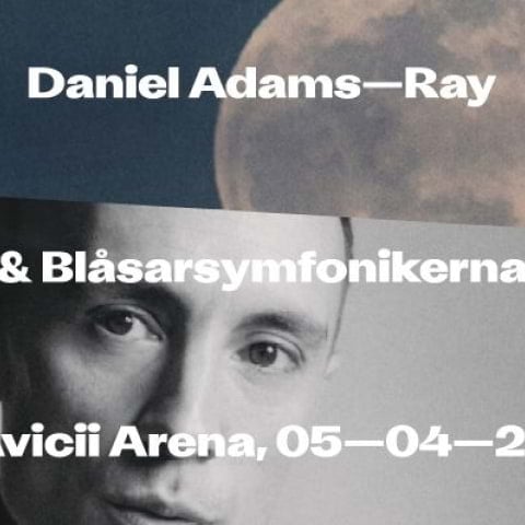 Daniel Adams-Ray spelar med Blåsarsymfonikerna i Avicii Arena