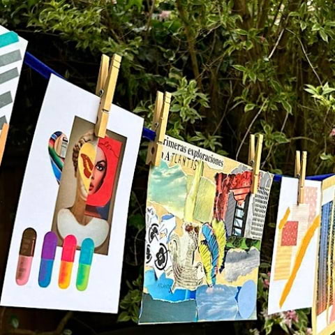 Get creative with collage at People's Park Tavern