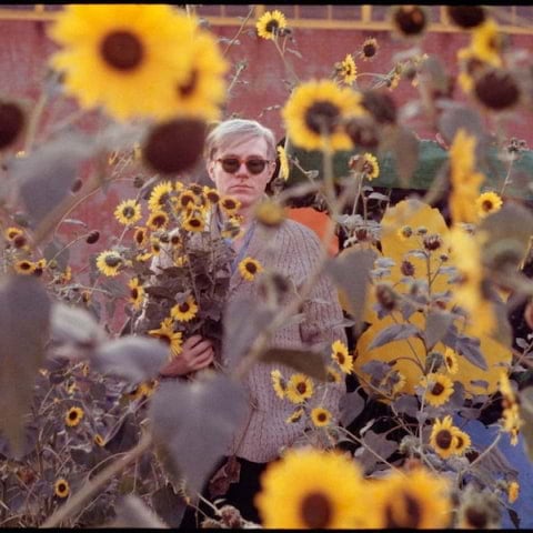 Here's your chance to catch an exclusive glimpse of Andy Warhol at work