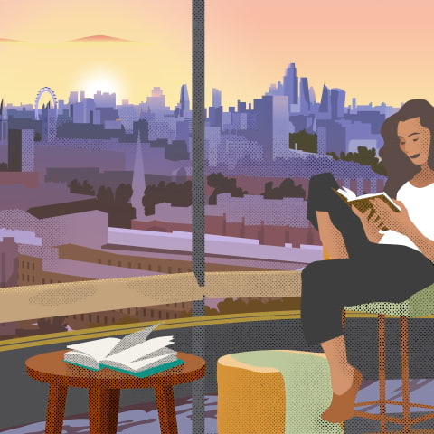 Find your new favourite book above the clouds in Battersea