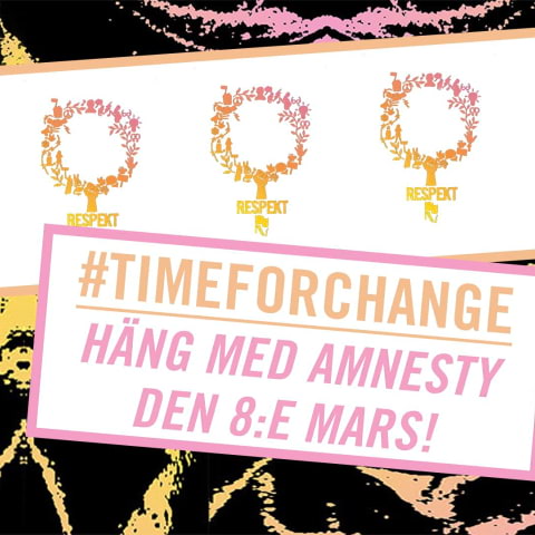 Internationella kvinnodagen: 8 mars-quiz med Amnesty