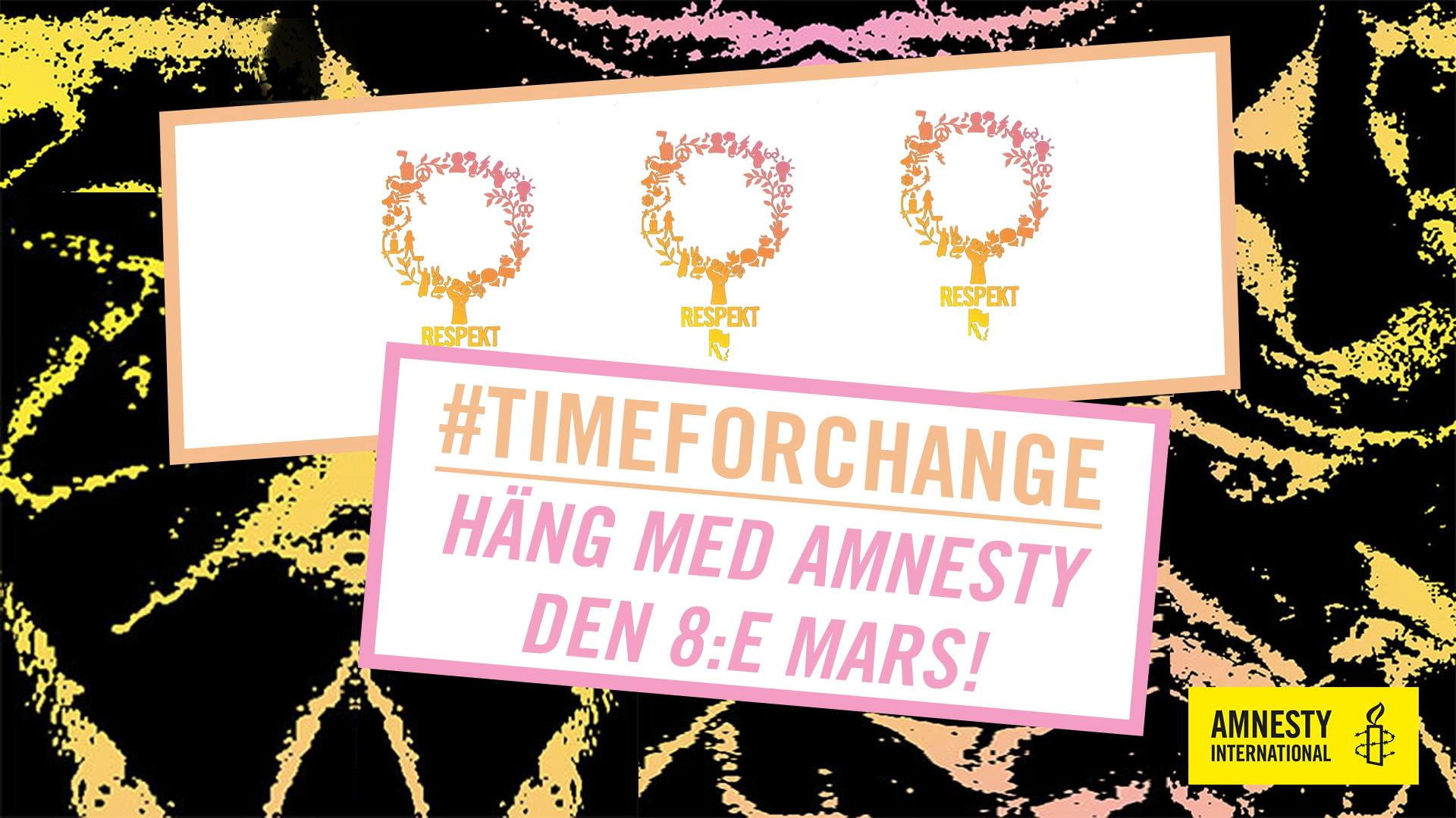 Internationella kvinnodagen: 8 mars-quiz med Amnesty