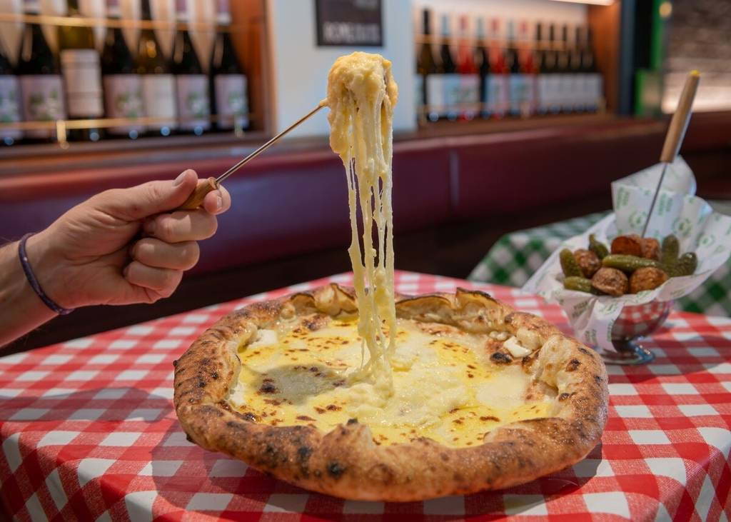 See off the winter blues with fondue pizza from Pizza Pilgrims