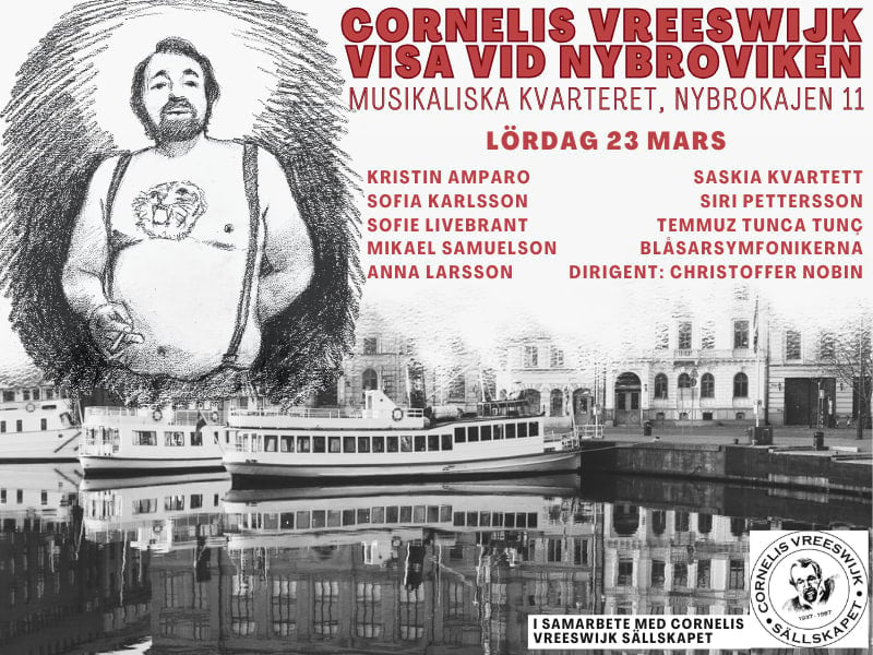Visa Vid Nybroviken – En hyllningskonsert till Cornelis Vreeswijk