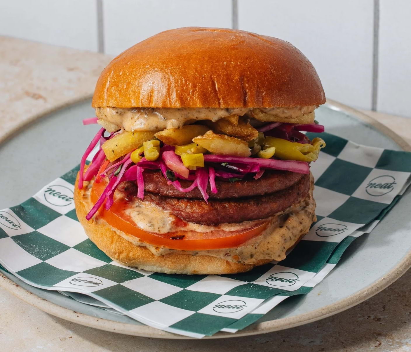 Neat Burger and Le Bab bring diners an exciting Veganuary collab