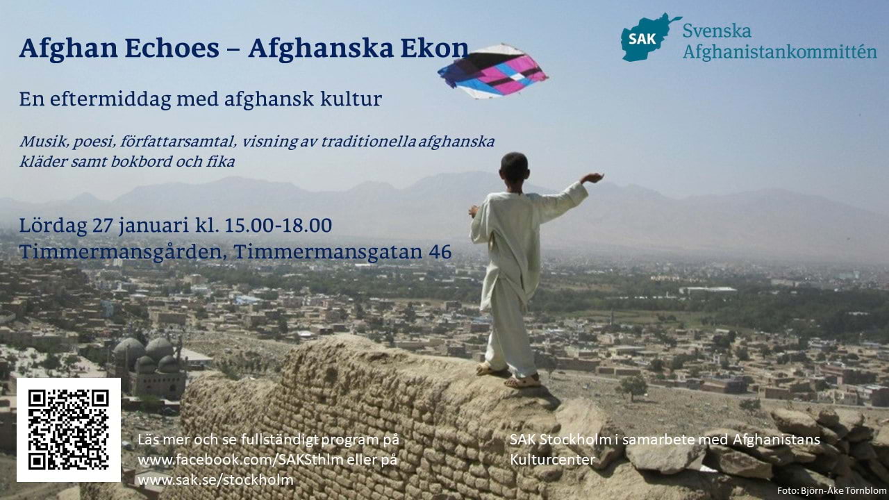 Afghanska ekon – eftermiddag med afghansk kultur