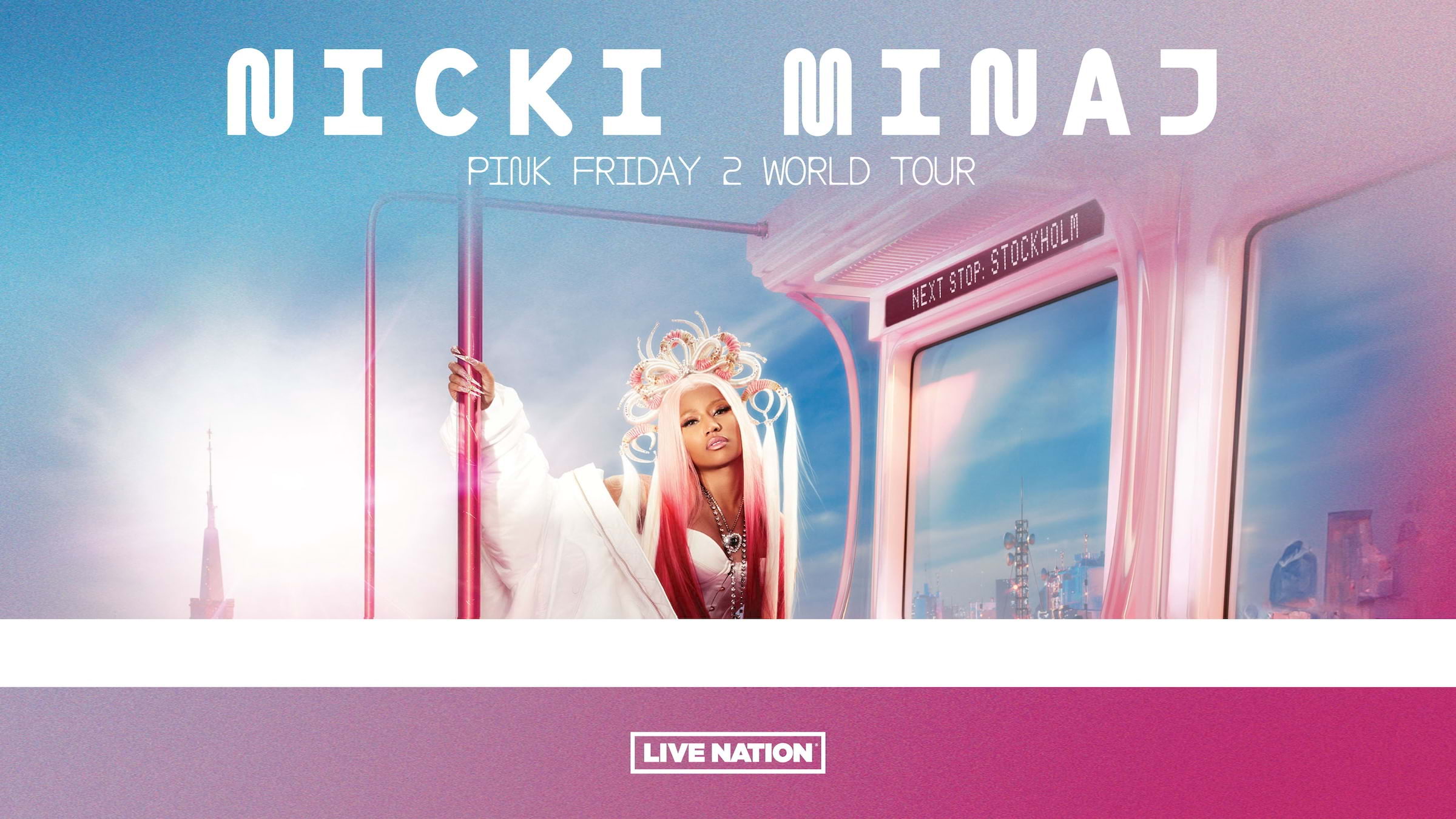Nicki Minaj till Stockholm i sommar