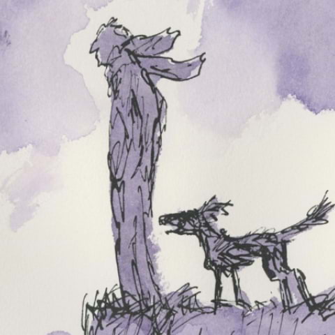 There's a new Quentin Blake exhibition in London and it's entirely free