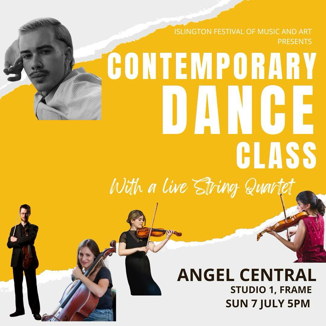 Take a contemporary dance class with live music this weekend