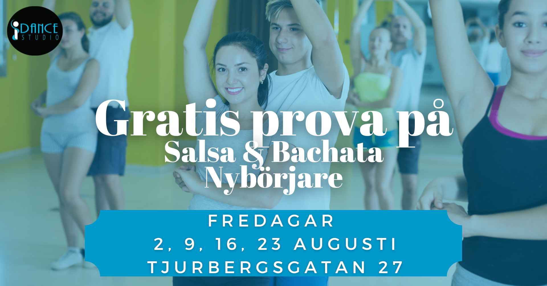 Gratis prova-på: salsa och bachata för nybörjare