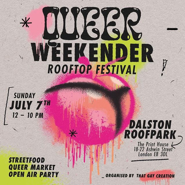 Get your boogie on at this free Queer Rooftop Festival in Dalston this Sunday