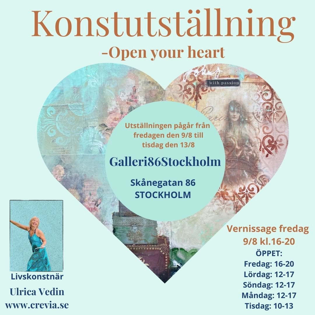 Konstutställning på Galleri86Stockholm