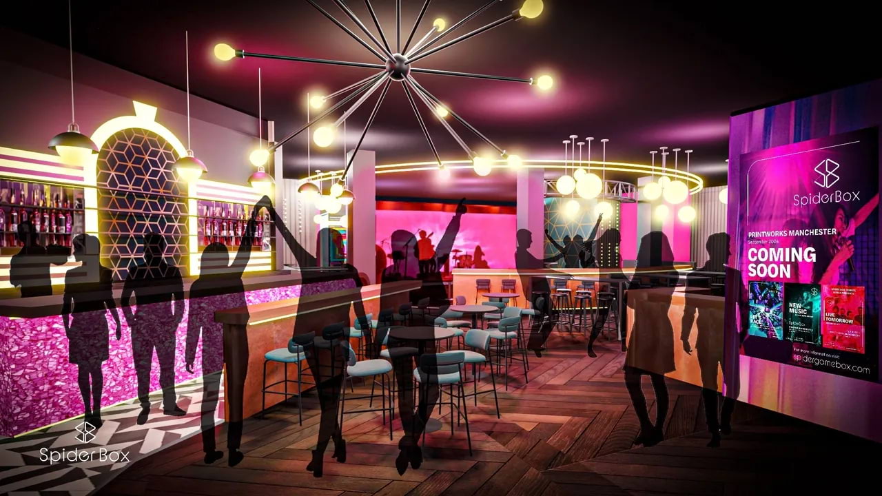 Spider Box: Here are the details of the swanky new venue Manchester got over London