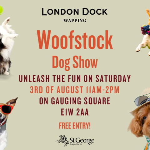 Enjoy a day of woof-tastic fun at London Dock's Summer Dog Show