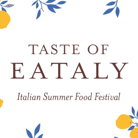 Feast at this weekend's Taste of Eataly Festival