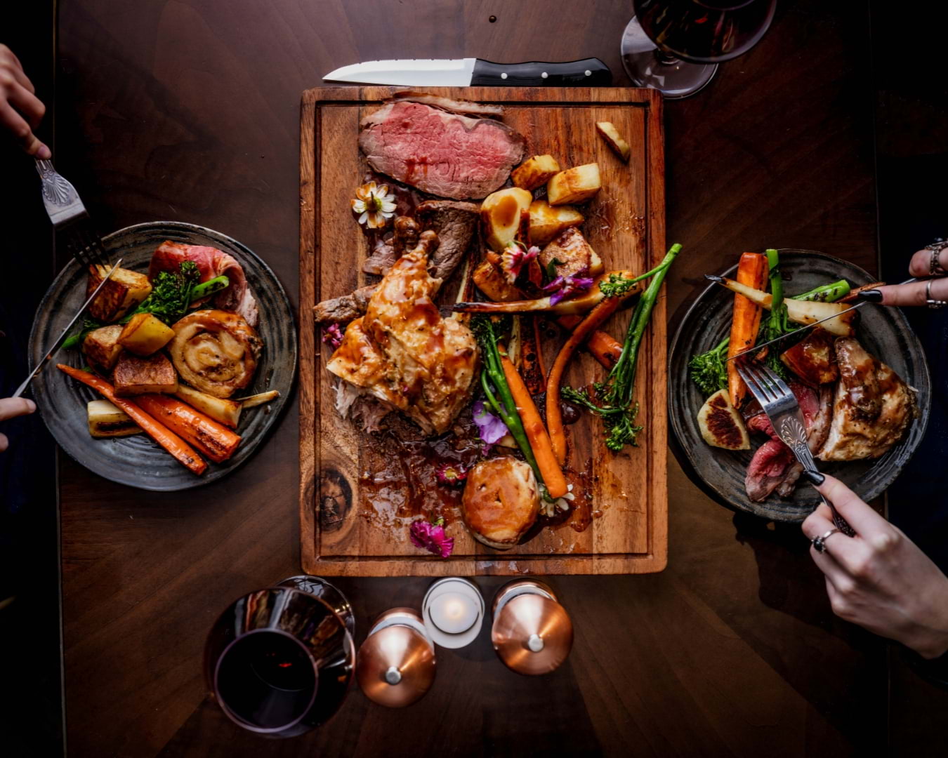 Sunday roast at The Cut & Craft