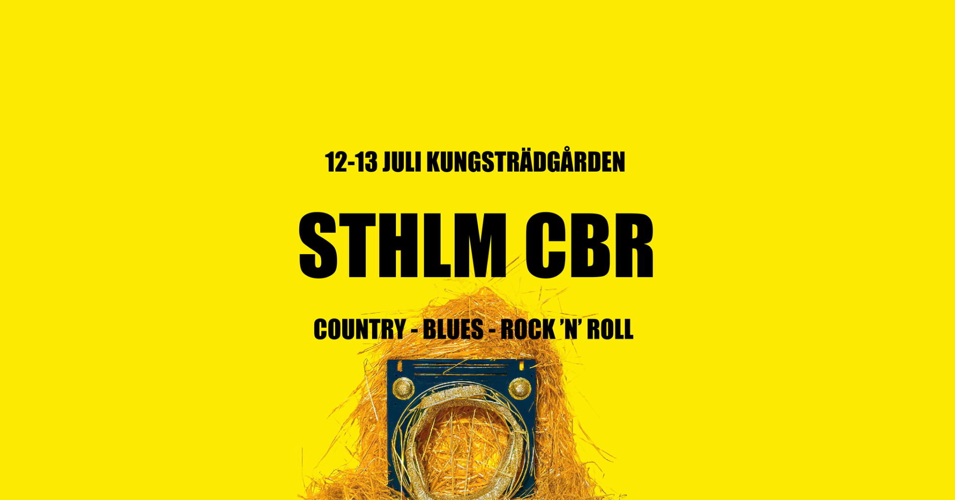 Sthlm CBR – festival med country, blues och rock'n'roll