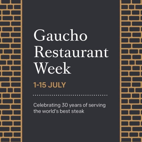 Gaucho is celebrating 30 years with a limited-edition menu