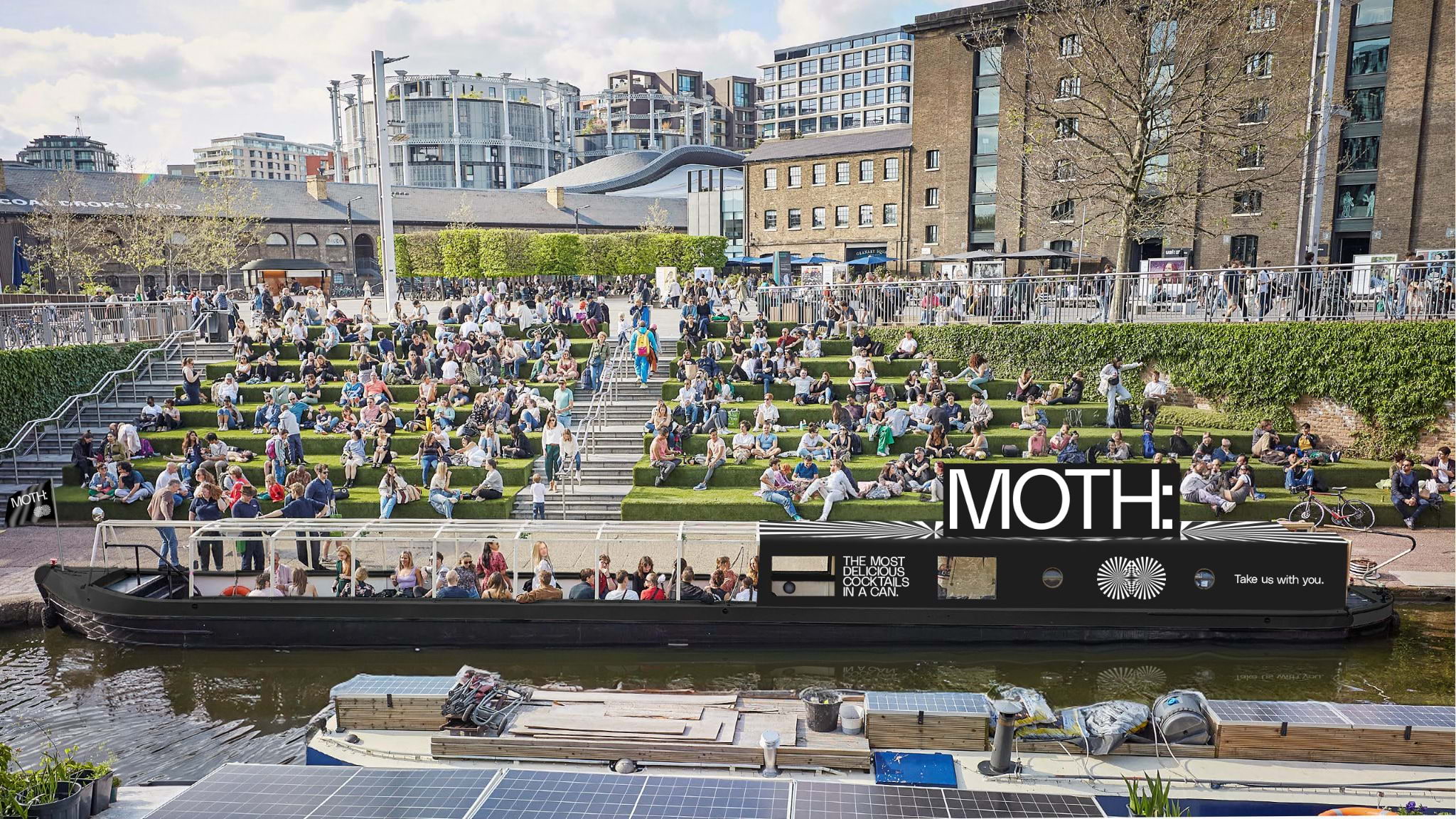 MOTH is giving away 1,000 margaritas from a King's Cross canal boat this June