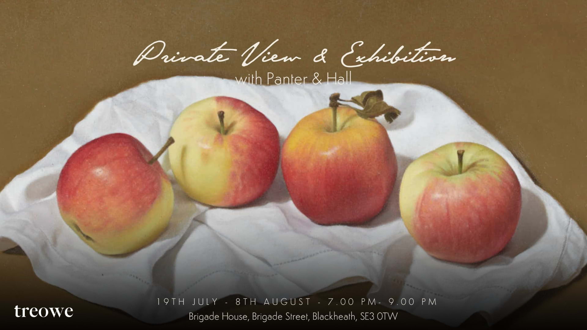 Book a private view of Treowe's exhibition with Panter & Hall