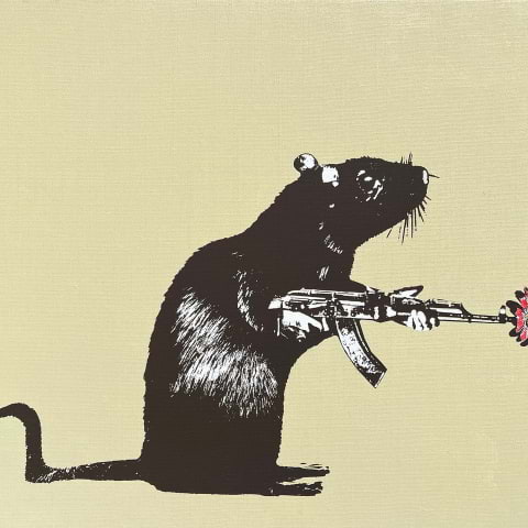 Move over Banksy – Blek le Rat is coming to town