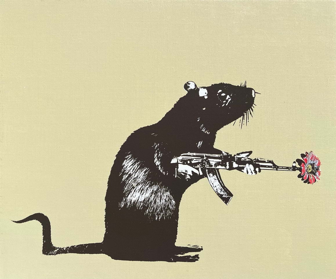 Move over Banksy – Blek le Rat is coming to town