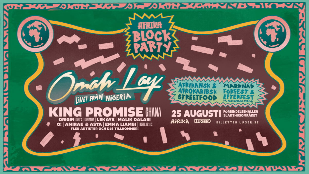 Afrika Block Party är Stockholms nya festival – Lista: Festivaler i Stockholm i sommar