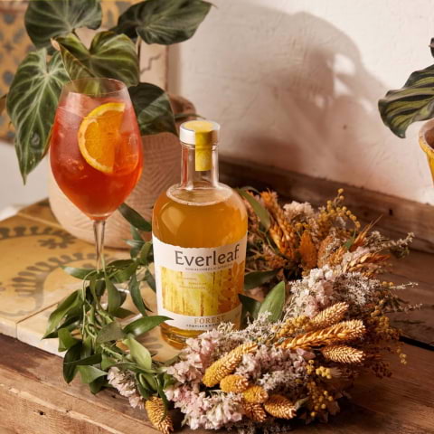 Weave your crown while trying a new Everleaf spritz