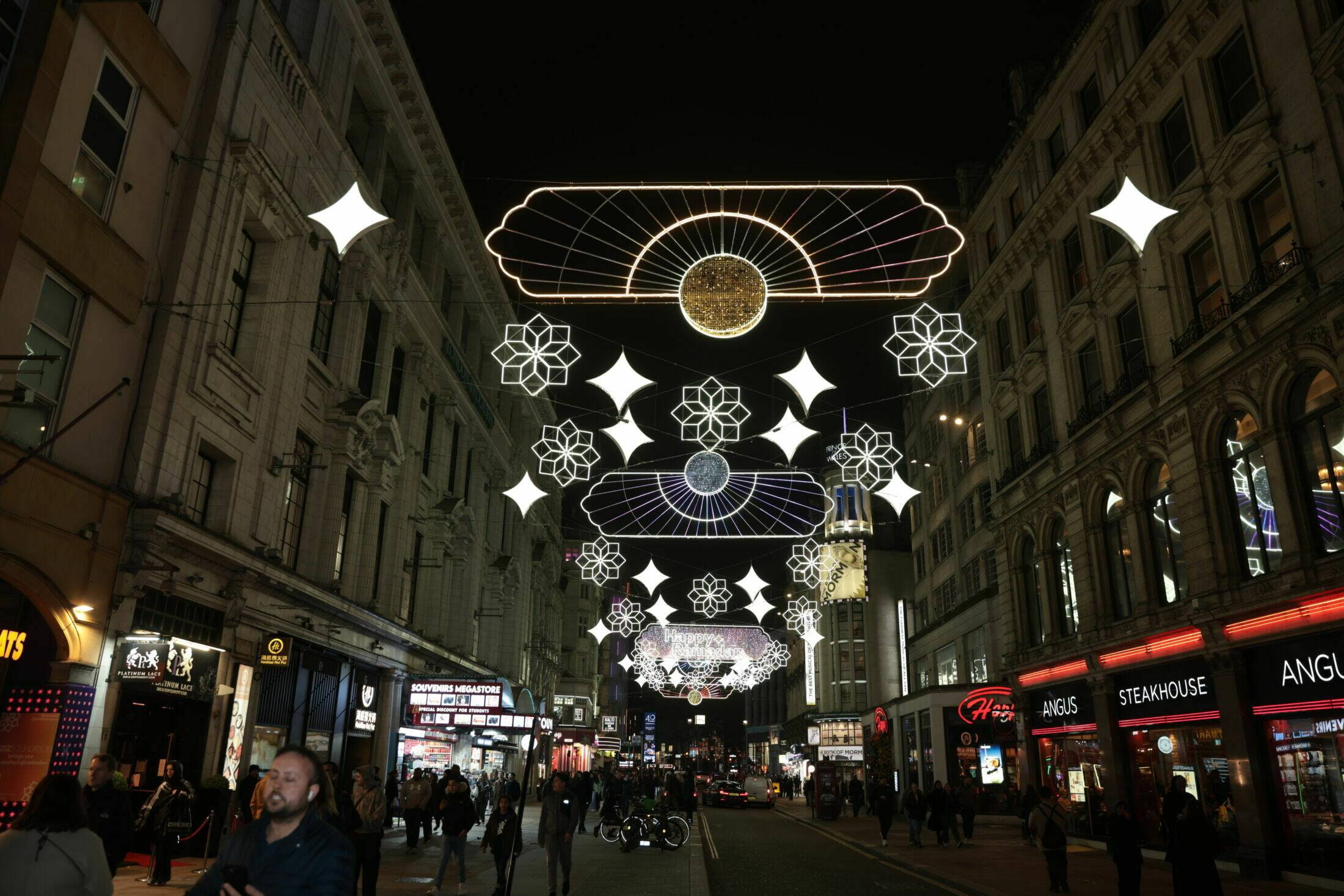 Ramadan Lights are back in London's West End