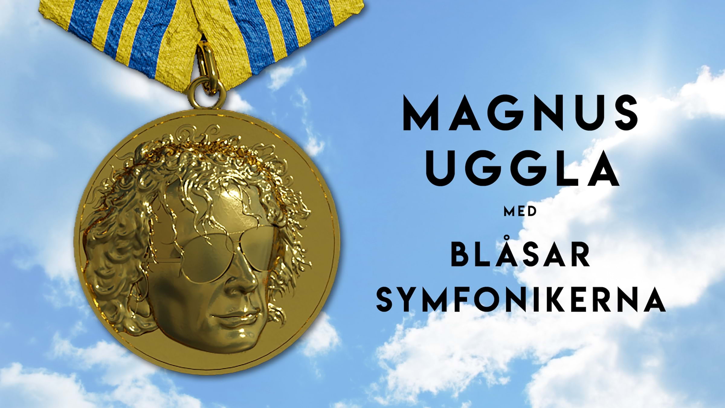 Magnus Uggla går ihop med Blåsarsymfonikerna för en kväll på Skansen. Foto: pressbild