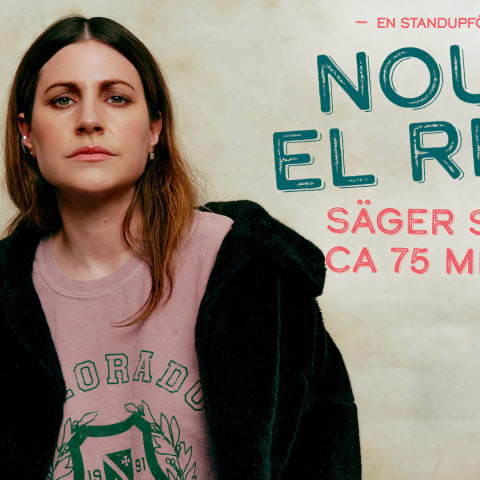 Nour El Refais humorshow förlängs – nytt datum i Göteborg