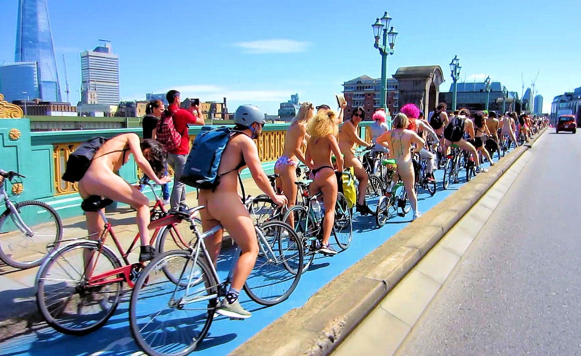 The World Naked Bike Ride is returning to London for 2024