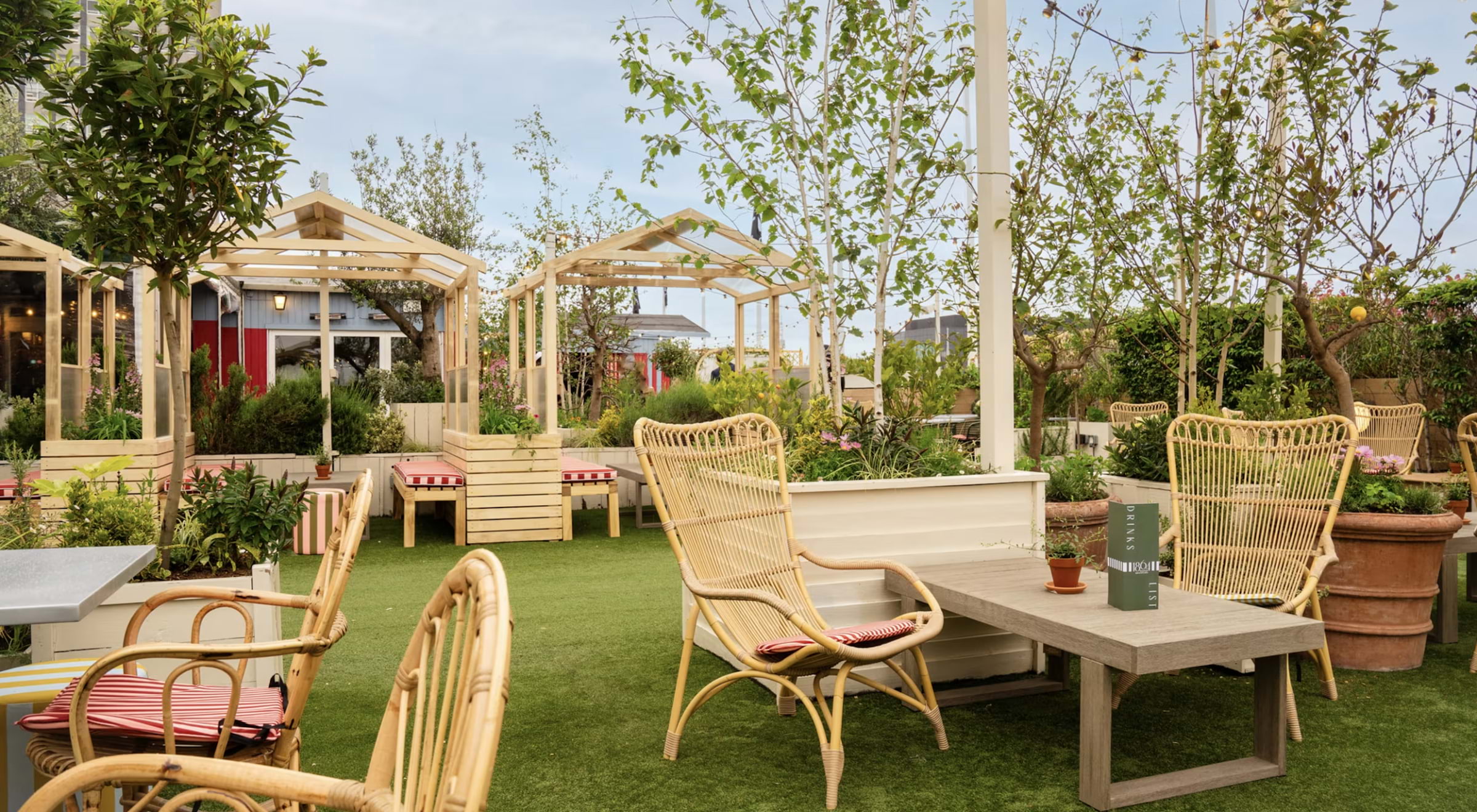 An iconic Oxford Street store has opened a lush rooftop bar