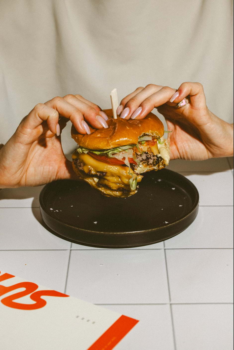 There's a new burger on the block and it's launching today